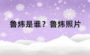 魯煒是誰？魯煒照片